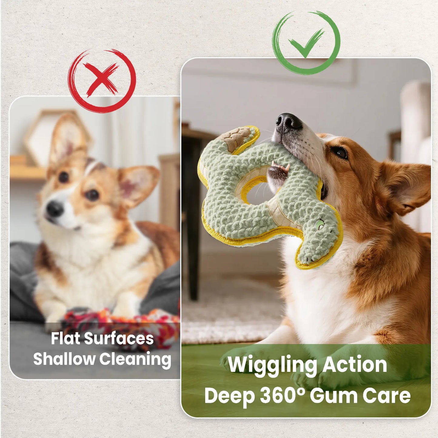 Durabite Coil Snake Squeaky Dog Toy - Reinforced Chew Toy Ideal for Tug of War and Designed for Aggressive Chewers