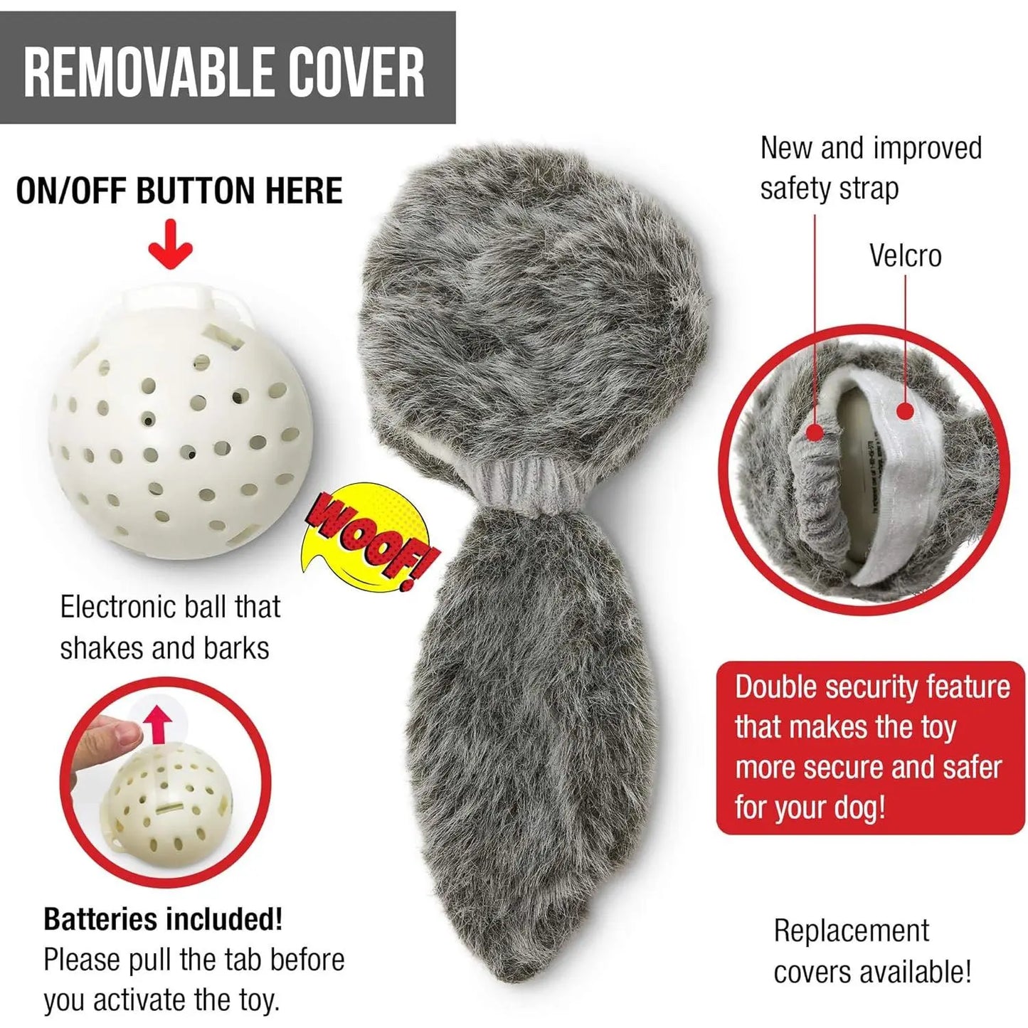 Interactive Plush Dog Toy with Wiggle, Vibration, and Bark Features for Engaging Playtime