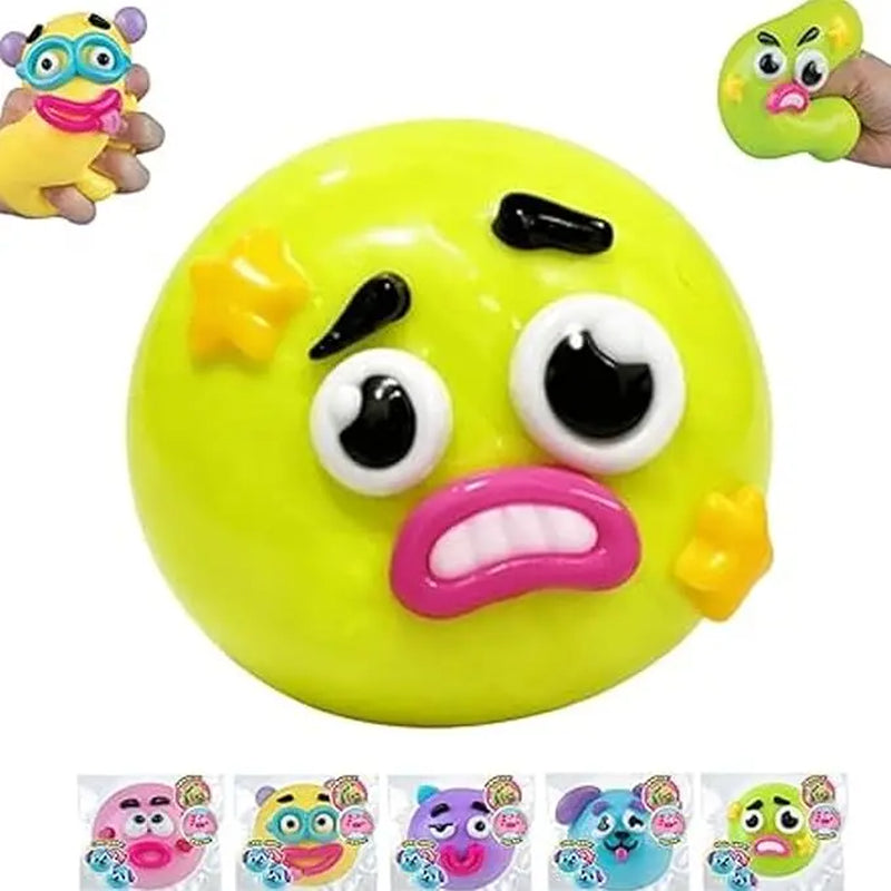 Smushers Squishy Cutie Toy - Fun Dog Face Swap, Soft Moldable Sensory Stress Relief, Portable Maltose Material for Anxiety and Decompression Party Favors