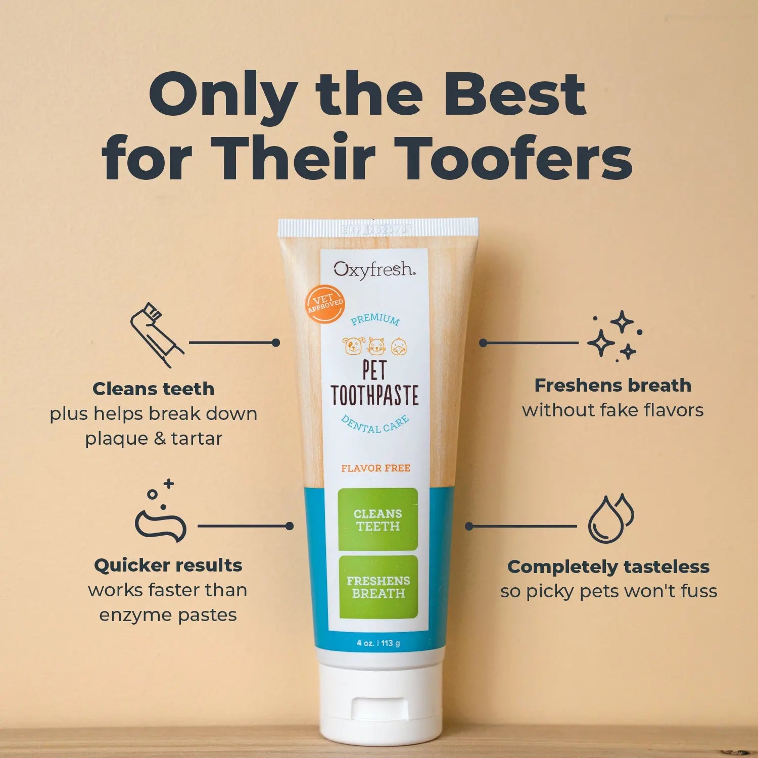 Premium Pet Dental Care Toothpaste - Effective Plaque Removal and Teeth Cleaning Solution